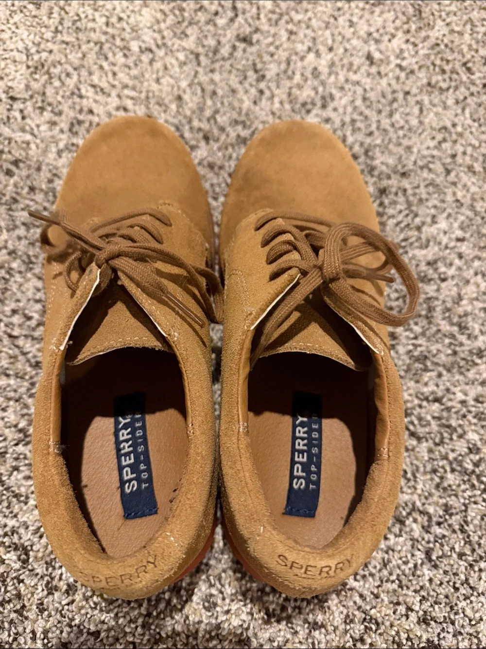 Sperry Tevin Boys 3 dress shoes.